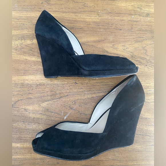 Michael kors peeptoe suede wedges 11 - Picture 5 of 8